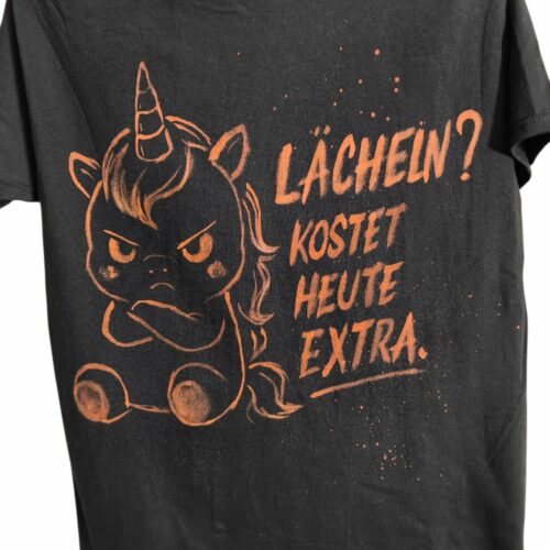 Einhorn - Lächeln?
